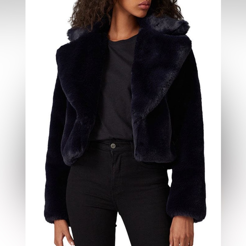 Finders keepers faux fur jacket